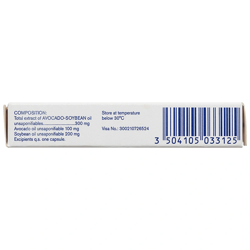 Piascledine 300 trị thoái hóa xương khớp (1 vỉ x 15 viên) - 4